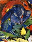 Eber und Sau by Franz Marc